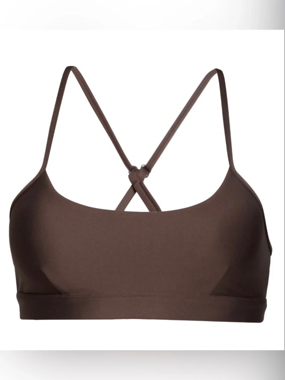 ALO Yoga NWOT Airlift Intrigue Espresso Bra